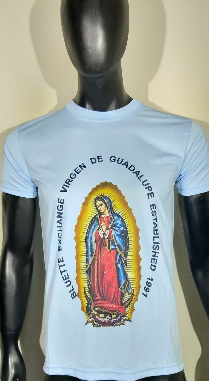 POLO MANGA CORTA STAMPADO LA VIGEN DE GUADALUPE