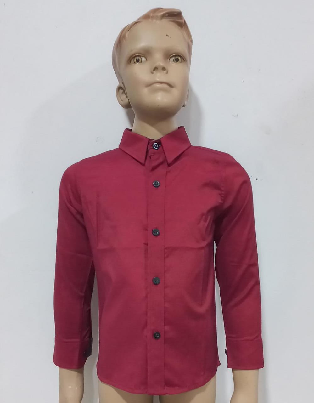 CAMISA NIÑO CLASICA MANGA LARGA 2024