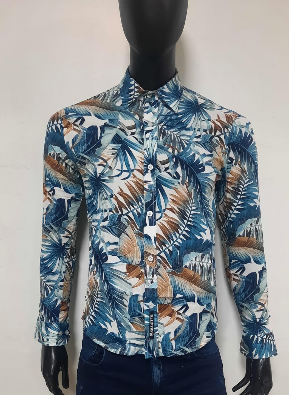 CAMISAS CABALLERO EN SEDA Y LINO MANGA LARGA 2024