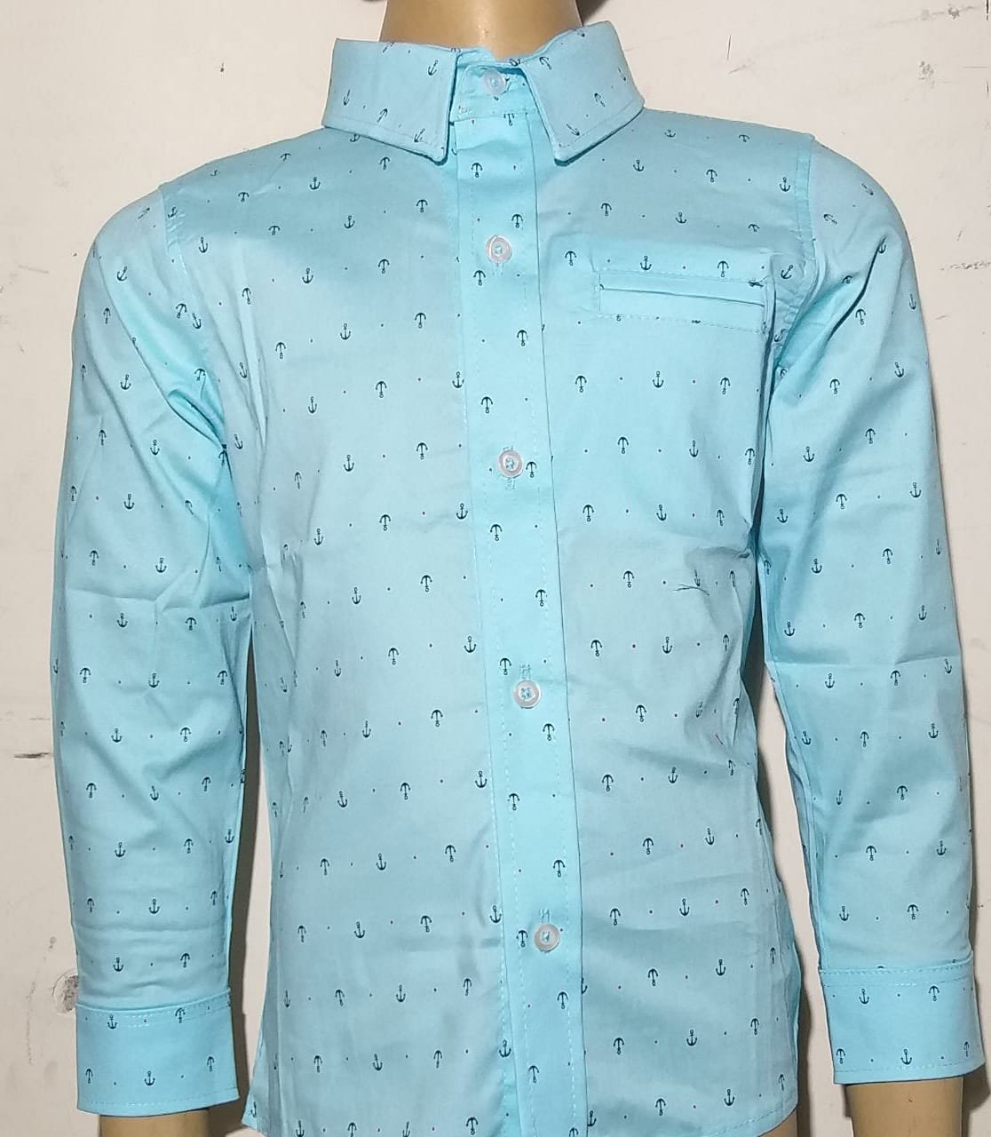 CAMISA DE NIÑOS MANGA LARGA CLASICA Y ESTAMPADA 2022